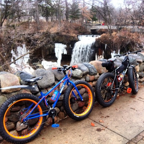 ridewithfroth: Spending Christmas at the Falls \m/. Epic ride and amazing day with wife !!! Cheers -