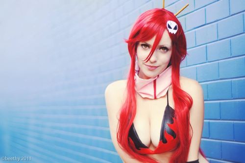 geekygeekweek: Yoko Littner - Tengen Toppa Gurren Lagann Cosplay Cosplayer: MoonFoxUltima