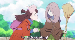 blackbookalpha:  Saw screenshots of the Little Witch Academia TV series. Still can’t believe they have a Filipino character in that show. Sucy’s last name comes from the word “Barang”, a Visayan word for shaman/witch. Her broom is a custom “Walis