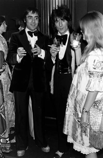 Ronnie Wood And Keith Moon, 1977.