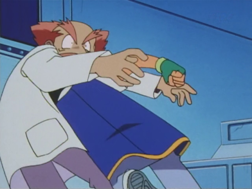 chatsy88:  Friendly reminder that Ash once got out of captivity, tackled an evil professor in the gut so he was sent flying into a wall and knocked unconscious, then grabbed hold of a robotic arm, tore it off and smashed a high-tech computer with it.