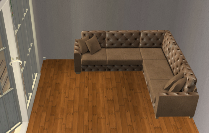 Spiralbound Sims | Chesterfield Sectional recolor of Blake Boy’s...