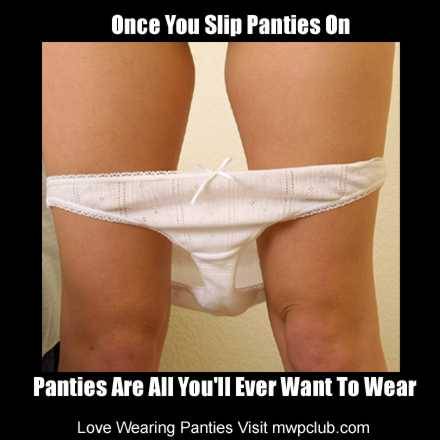 pantycouple:  Do you remember the first time slipping on panties. How amazing it