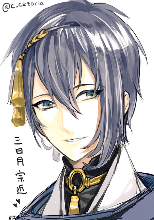 chuuni:  Mikazukimunechika from TouRabu! I love him so much ;^;