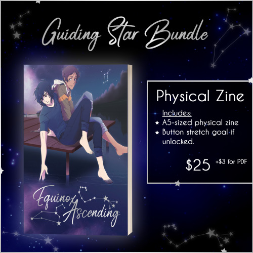 klconstellation:Preorders for Equinox Ascending: A Klance Constellation Zine are now OPEN! We offer 