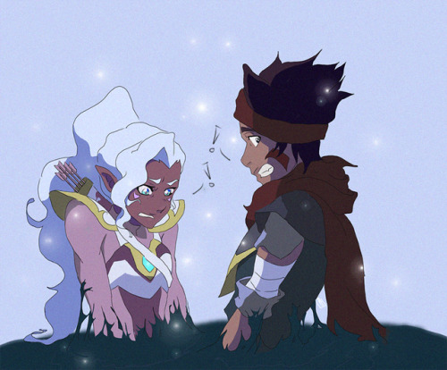 allura: my character wants the shiny crystalslance: pike goes to get the shiny things for valayun ar