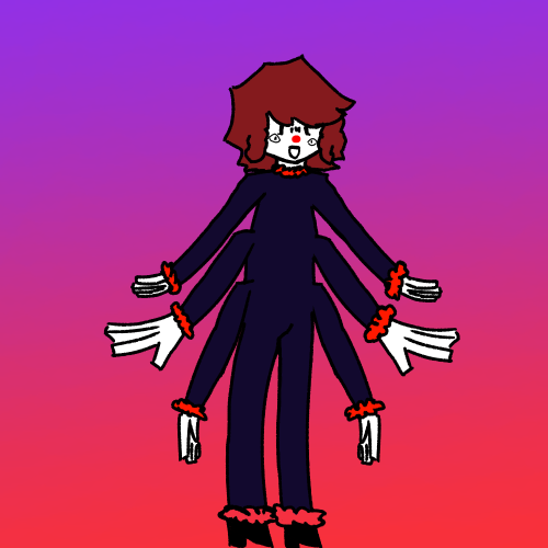 Clowntober Day 7 Spider (last Minute)