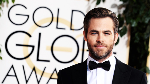 Chris Pine at the 71st Annual Golden Globe Awards (January 12th, 2012)