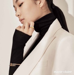 Koreanmodel:kim Eun Hae By Kim Hyung Sik For Marie Claire Korea Jan 2017