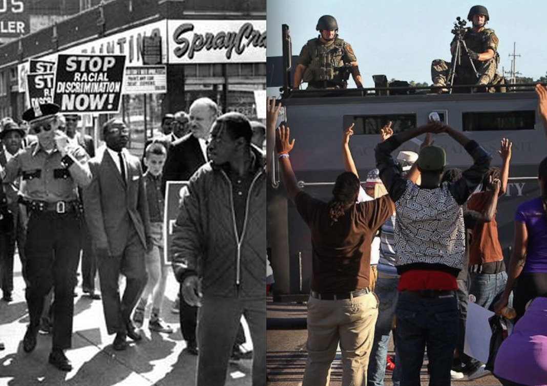Photos from the Civil Rights Movement and Now: How Far Have We Really Come?
You might not believe it based on what’s happening in Ferguson, but America has changed A LOT in 50 years. These photos prove it.