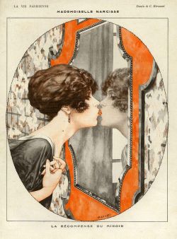 hoodoothatvoodoo:  Illustration by Cheri Herouard For La Vie Parisienne 1919 