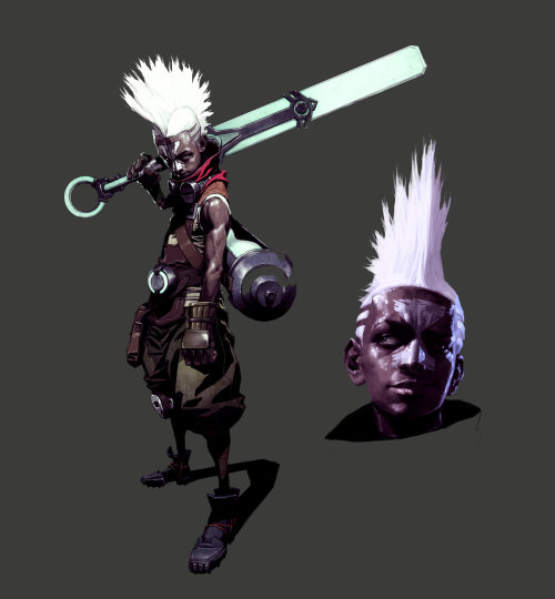 artissimo:league of legends ekko by seung eun kimSparrow Boxed Set 2