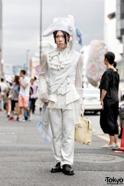 tokyo-fashion:  25-year-old Haine on the