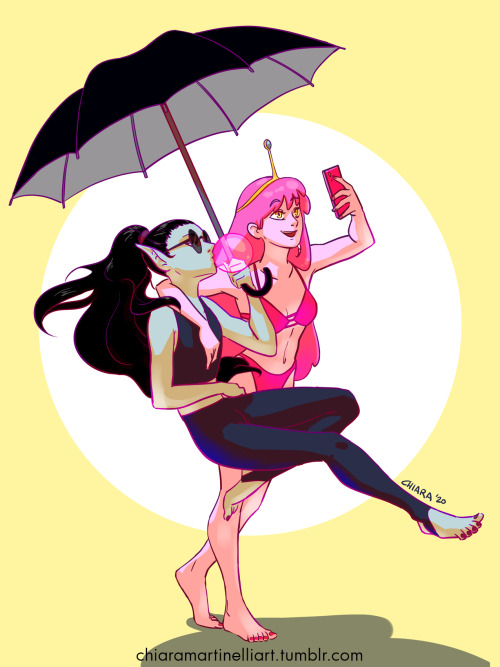 chiaramartinelliart:Bubbline for the end of the summer( :°( )