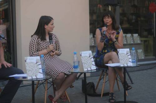 Here are some photos of the Slovene Herbert book launch in Škofja Loka! Maja Šubic, il