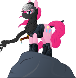 epicbroniestime:  Pinkie Hayabusa by *EMedina13