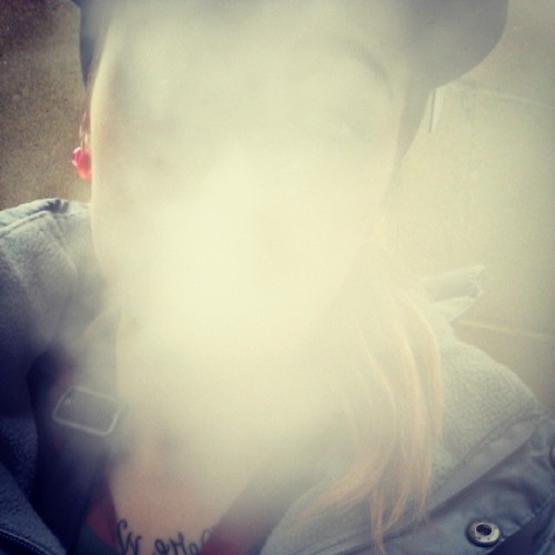 In a fog #smokebreak #work #sleepy #no