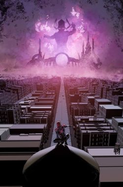 honorable-martin:  Spiderman - Galactus• Cataclysm Ultimate spiderman 