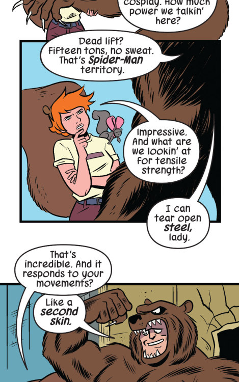 ruffboijuliaburnsides:why-i-love-comics:Squirrel Girl: Infinity Comic #1 (2022)written by Ryan North