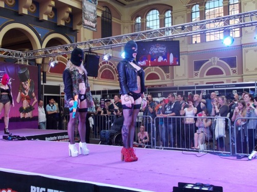 gingerslovetea:Cyanide girls at The Great British Tattoo Show. 