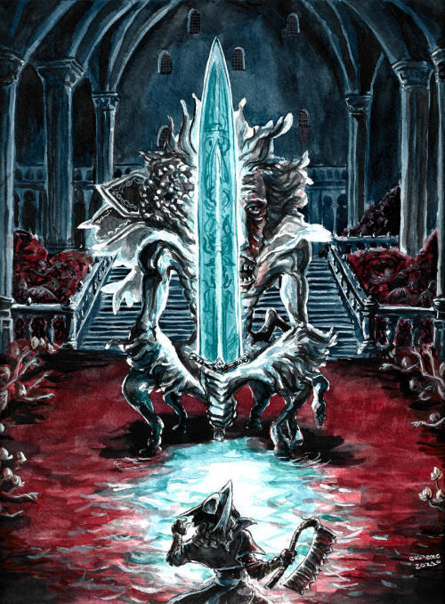 Ludwig, the Holy Blade - Bloodborne&ldquo;Aah, you were at my side, all along.My true mentor&