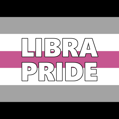 queerlection: [Image description - Images of the libramasculine, librafeminine and libranonbinary pr