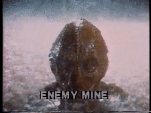 rarecultcinema:Enemy Mine (1985) dir. Wolfgang Petersen