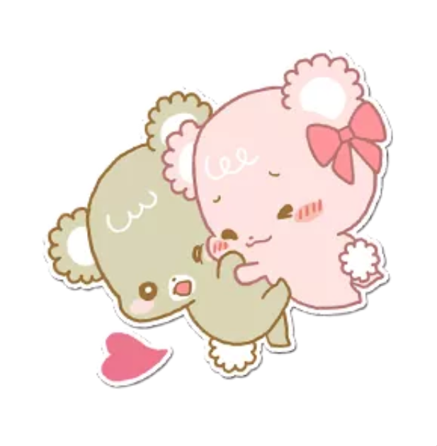 little-trash-baby:  sweet sugar cubs in love ~ ♥- i do not own these images -