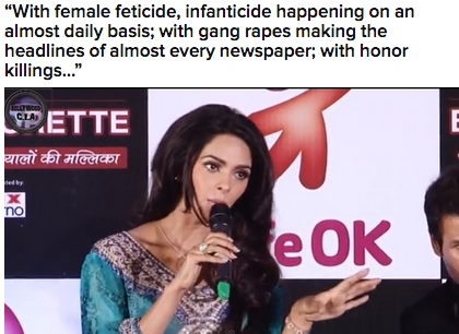 Porn Pics kathereal:  buzzfeed:  This Indian actress