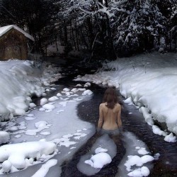 Barefoot In Snow