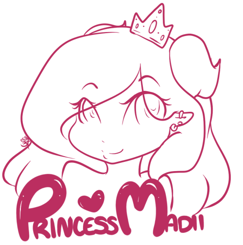 cheshirecatsmile37art:  Because I felt like making Madii a little princessThe end!