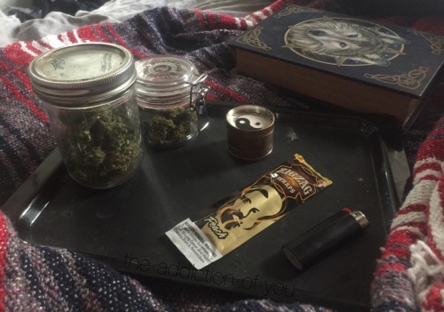 the-addiction-of-you:  morning blunts in bed