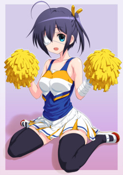 xyzismywaifu:  ちありっか [Cheer Rikka] 