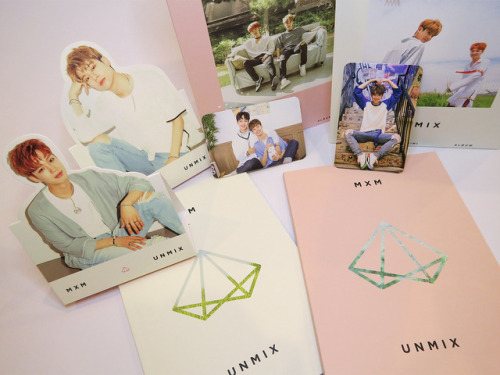 So I finally received my MXM UNMIX albums today and I couldn’t believe how photogenic they were??? I