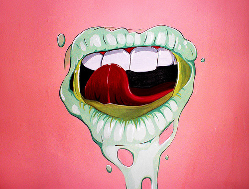 artagainstsociety:  Lips by  Jason Levesque 