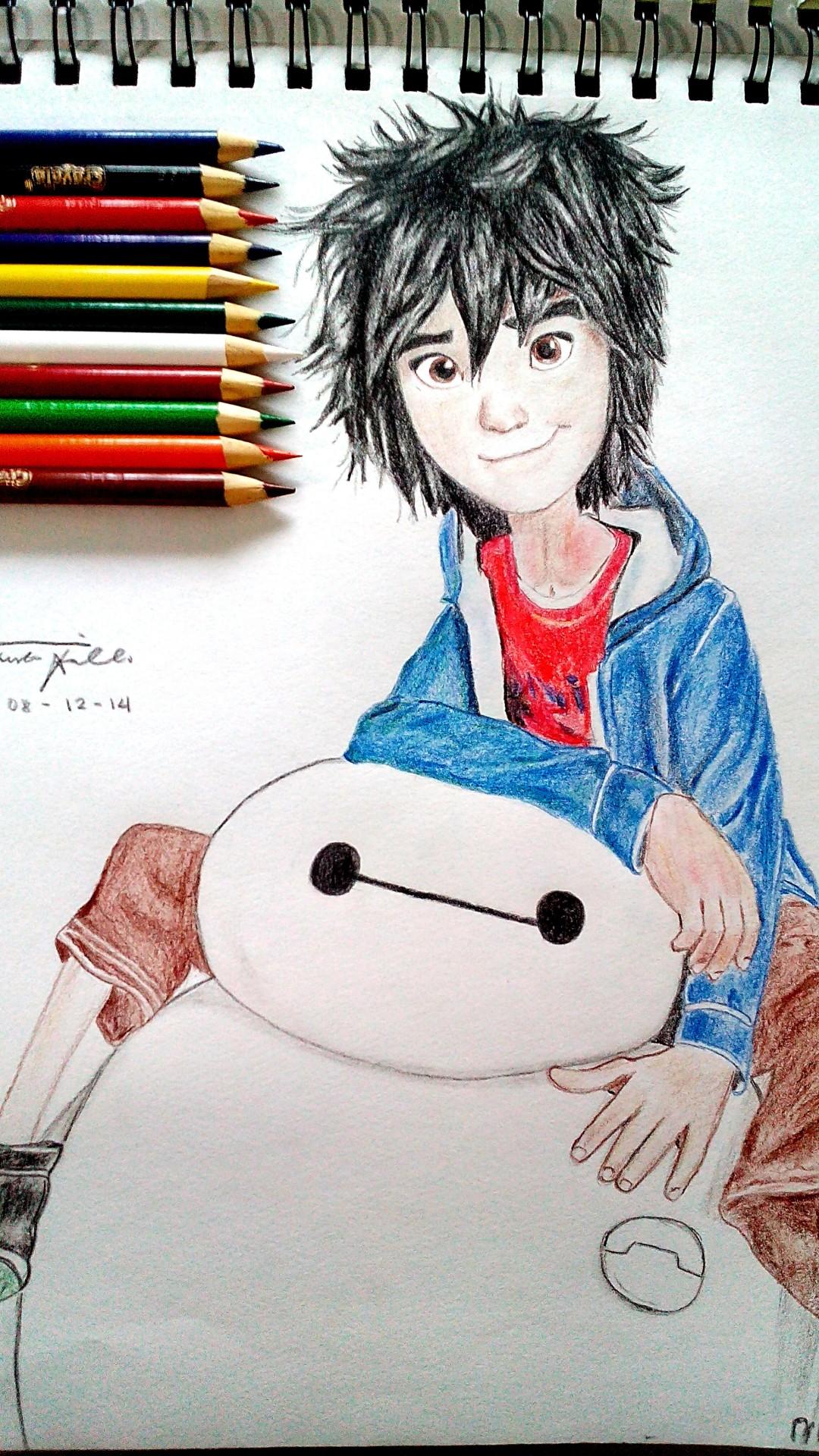 Big hero 6 Drawing by Mirzan Zuhair  Pixels