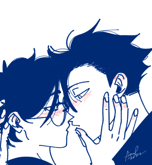 fiendishpal: for my kuroaka peeps ✌️