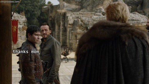 chryswatchesgot:Chrys Watches Got [x] / requests for individuals [x] If Bronn ends up facing off aga