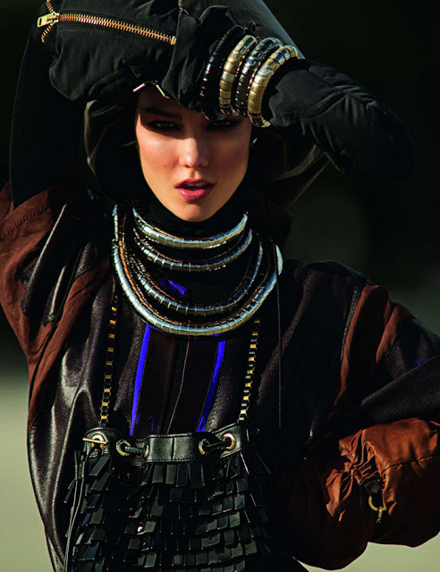 fashionisnotperfection: Karlie Kloss by Hans Feurer for Vogue Paris March 2012 Magazine - Vogue Par