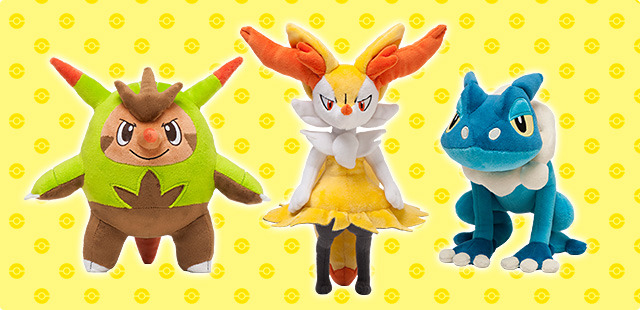 biorobo:  evilhasnever:  pokemon-global-academy:  Pokemon Center - Pokemon XY Plush