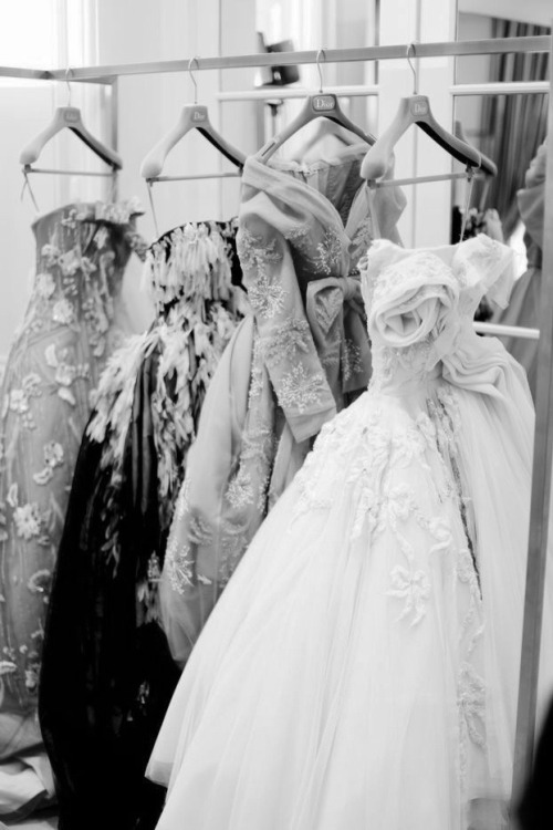 calmest-chaos:  Inside the showroom from Christian Dior haute couture s/s 2011, photographed by Alix Bancourt 