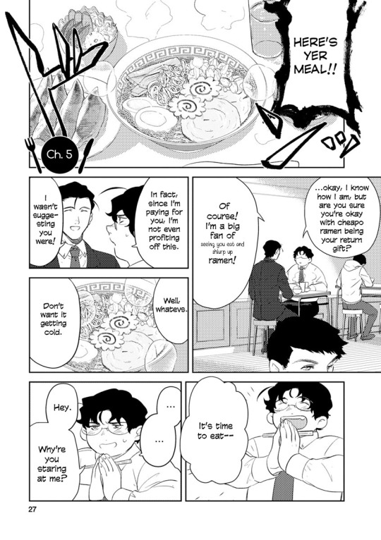 Minegishi Loves To See Ootsu Eat Chapter 4-6 (more BL office romance and delicious