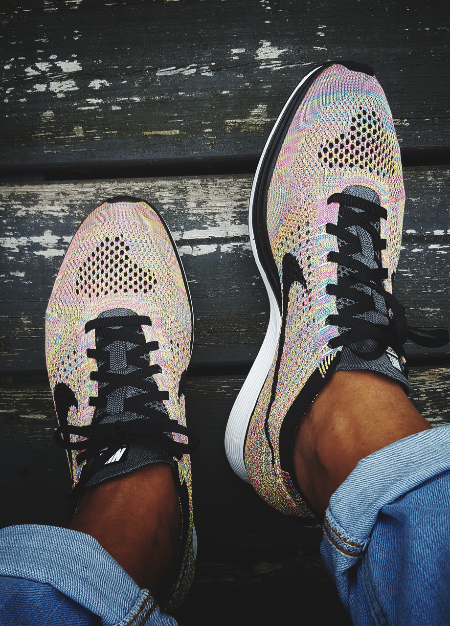 flyknit racer multicolor 3.0