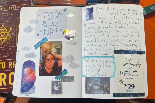 Setting Up My Journal! Its From Archer & Olive And I May Have Spent Too Much Money On It But It Was Just
