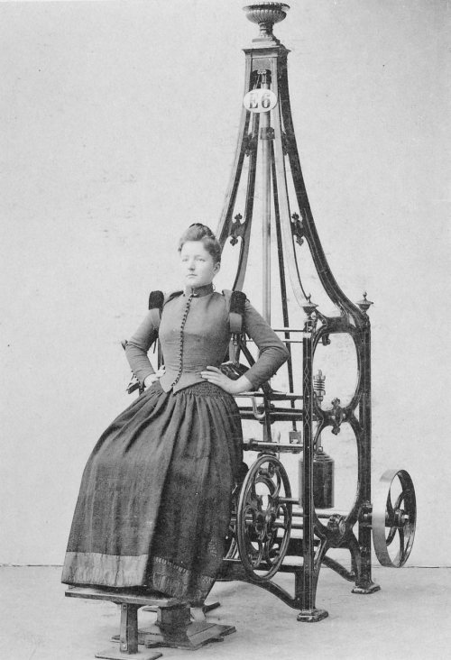 oorequiemoo: whitedogblog: Victorian-era exercise machine