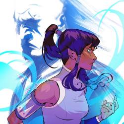 gabe-sapienza:  A peek at a Korra print for