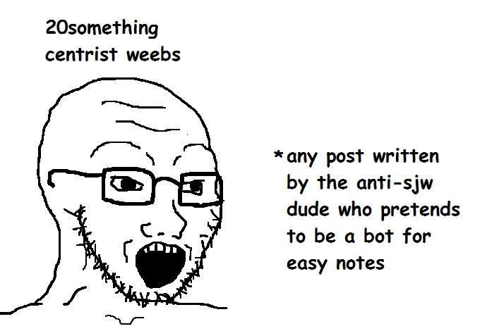 unfunnysjw: noitemsfoxonlyfinaldestination:  sjw-bot: give me attention!!source:
