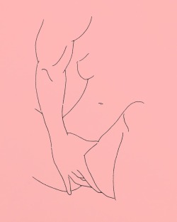 ismaelguerrier:  Line Drawing - Red Version 