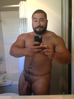 thetankdozer:  adventuroussplooge:  George Unda  Huge uncircumcised penis built for depositing semen inside male rectums 