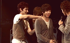  remember that time when they put ice on Junsu and Yoochun’s backs and pants  
